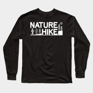 Nature Hike logo Long Sleeve T-Shirt